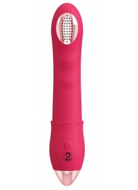 Малиновая насадка на душ с вибрацией Showers to orgasm - 20,1 см. - Orion - купить с доставкой в Нижневартовске Малиновая насадка на душ с вибрацией Showers to orgasm - 20,1 см. - Orion - купить с доставкой в Нижневартовске