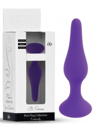 Фиолетовая анальная втулка Silcone Purple Plug Small - 10 см. - Boys of Toys в Нижневартовске Фиолетовая анальная втулка Silcone Purple Plug Small - 10 см. - Boys of Toys