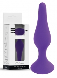 Фиолетовая анальная втулка Silcone Purple Plug Extra Large - 15,5 см. - Boys of Toys в Нижневартовске Фиолетовая анальная втулка Silcone Purple Plug Extra Large - 15,5 см. - Boys of Toys