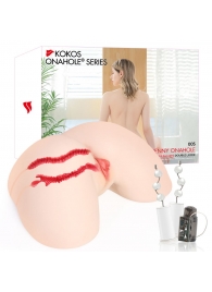 Мастурбатор-полуторс с двойным слоем материала и вибрацией Jenny Onahole Real Hips - KOKOS - в Нижневартовске купить с доставкой Мастурбатор-полуторс с двойным слоем материала и вибрацией Jenny Onahole Real Hips - KOKOS - в Нижневартовске купить с доставкой
