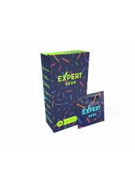 Светящиеся в темноте презервативы Expert Neon - 15 шт. - Expert - купить с доставкой в Нижневартовске