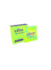 Ультратонкие презервативы Expert Invisible - 3 шт. - Expert - купить с доставкой в Нижневартовске