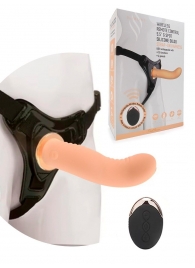 Женский вибрострапон со съемной насадкой и пультом ДУ - Erokay - купить с доставкой в Нижневартовске