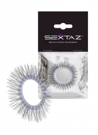 Круглое эрекционное кольцо с «ресничками» - Sextaz - в Нижневартовске купить с доставкой