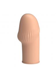 Телесная насадка на пенис Huel - 9 см. - Baile - в Нижневартовске купить с доставкой