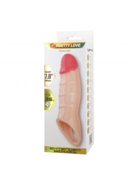 Телесная удлиняющая насадка на пенис Darnel - Baile - в Нижневартовске купить с доставкой