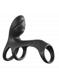 Черная насадка на пенис Ultimate Couples Cage Pro - Pipedream - в Нижневартовске купить с доставкой