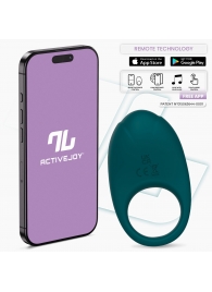 Зеленое интерактивное виброкольцо Ringo - Intoyou - в Нижневартовске купить с доставкой