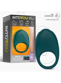 Зеленое интерактивное виброкольцо Ringo - Intoyou - в Нижневартовске купить с доставкой
