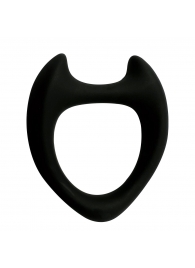 Черное эрекционное кольцо с рожками Wooomy Toro M - Adrien Lastic - в Нижневартовске купить с доставкой