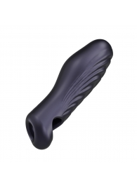 Сливовая силиконовая насадка на пенис с подхватом Manwan Ryzer - Manwan - в Нижневартовске купить с доставкой