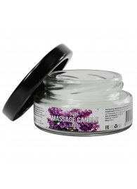 Массажная свеча «Сирень» - 50 мл. - SGAN - купить с доставкой в Нижневартовске