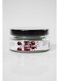 Массажная свеча «Спелая вишня» - 50 мл. - SGAN - купить с доставкой в Нижневартовске