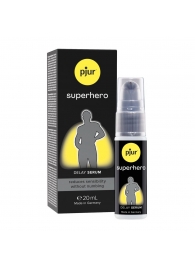 Пролонгатор-сыворотка pjur Superhero Delay Serum - 20 мл. - Pjur - купить с доставкой в Нижневартовске