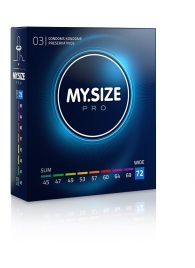 Презервативы MY.SIZE размер 72 - 3 шт. - My.Size - купить с доставкой в Нижневартовске