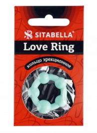 Цветное эрекционное кольцо с 5 бусинами Love Ring - Sitabella - в Нижневартовске купить с доставкой