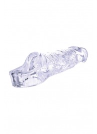 Прозрачная насадка-удлинитель Length Enhancer с подхватом - 16 см. - NMC - в Нижневартовске купить с доставкой