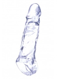 Прозрачная насадка-удлинитель Length Enhancer с подхватом - 16 см. - NMC - в Нижневартовске купить с доставкой