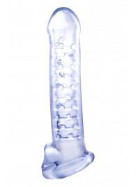 Прозрачная насадка-удлинитель Stretchy Touch - 18 см. - NMC - в Нижневартовске купить с доставкой