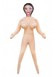 Телесная надувная секс-кукла с пышным бюстом - NMC - в Нижневартовске купить с доставкой