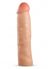 Телесная насадка-удлинитель Vindicate - 21,6 см. - Blush Novelties - в Нижневартовске купить с доставкой
