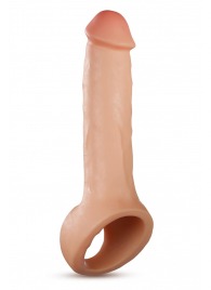 Телесная насадка-удлинитель Thrive 8.75 Inch Realistic Penis Extender Sleeve - 22,2 см. - Blush Novelties - в Нижневартовске купить с доставкой