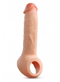 Телесная насадка-удлинитель Thrive 8.75 Inch Realistic Penis Extender Sleeve - 22,2 см. - Blush Novelties - в Нижневартовске купить с доставкой