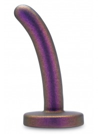 Фиолетовая насадка с гладкой поверхностью Surrender 4.75 Inch Beginner Pegging Dildo - 12 см. - Blush Novelties - купить с доставкой в Нижневартовске