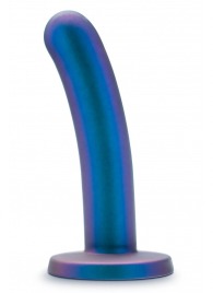 Синяя насадка с гладкой поверхностью Surrender 5.75 Inch Intermediate Pegging Dildo - 14,6 см. - Blush Novelties - купить с доставкой в Нижневартовске