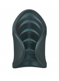 Серый сквозной мастурбатор с вибрацией Manwan Starter - Manwan - в Нижневартовске купить с доставкой