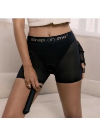 Трусики-шорты для фиксации насадок Strap-on-me Harness Lingerie Halo - size S - Strap-on-me - купить с доставкой в Нижневартовске