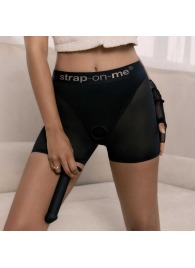 Трусики-шорты для фиксации насадок Strap-on-me Harness Lingerie Halo - size M - Strap-on-me - купить с доставкой в Нижневартовске