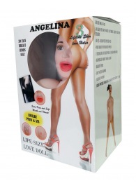 Надувная секс-кукла Angelina 3D - Boys of Toys - в Нижневартовске купить с доставкой