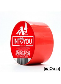 Красный скотч для фиксации Non-Sticky Bondage Tape - 15 м. - Intoyou - купить с доставкой в Нижневартовске