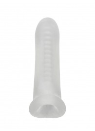Белый фаллоудлинитель Striker - 13,5 см. - Lola Games - в Нижневартовске купить с доставкой