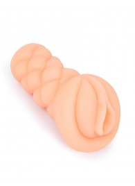 Телесный мастурбатор-вагина с вибропулей и эрекционными кольцами в комплекте - Sexy Girl - в Нижневартовске купить с доставкой