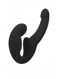 Черный безремневой страпон Share Lite - Fun Factory - купить с доставкой в Нижневартовске