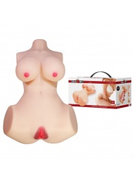 Мастурбатор-торс Aveline с 2 любовными тоннелями - Baile - в Нижневартовске купить с доставкой