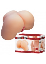 Телесный мастурбатор с 2 любовными отверстиями Olivia - Baile - в Нижневартовске купить с доставкой