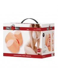 Телесный мастурбатор Liora с вибрацией - Baile - в Нижневартовске купить с доставкой