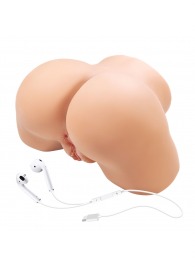 Телесный мастурбатор Olivia с 2 любовными отверстиями - Baile - в Нижневартовске купить с доставкой