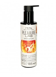 Съедобный лубрикант на водной основе Pleasure Lab с ароматом крем-брюле - 185 мл. - Pleasure Lab - купить с доставкой в Нижневартовске