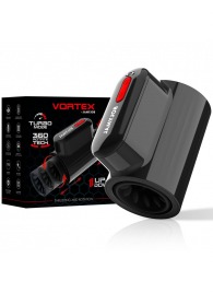 Черный автоматический мастурбатор с режимами поступательных движений и ротации - JAMYJOB - в Нижневартовске купить с доставкой