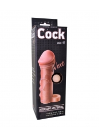 Фаллоудлинитель с кольцом COCK size M - 15 см. - LOVETOY (А-Полимер) - в Нижневартовске купить с доставкой