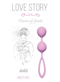 Розовые вагинальные шарики Diaries of a Geisha - Lola Games