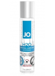 Возбуждающий лубрикант на водной основе JO Personal Lubricant H2O Warming - 30 мл. - System JO - купить с доставкой в Нижневартовске