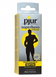 Спрей-пролонгатор длительного действия pjur SUPERHERO Strong Spray - 20 мл. - Pjur - купить с доставкой в Нижневартовске