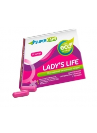 Возбуждающие капсулы Ladys Life - 14 капсул (0,35 гр.) - SuperCaps - купить с доставкой в Нижневартовске