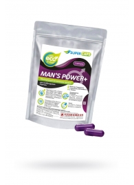 Капсулы для мужчин Man s Power+ с гранулированным семенем - 2 капсулы (0,35 гр.) - SuperCaps - купить с доставкой в Нижневартовске