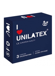 Ультрапрочные презервативы Unilatex Extra Strong - 3 шт. - Unilatex - купить с доставкой в Нижневартовске